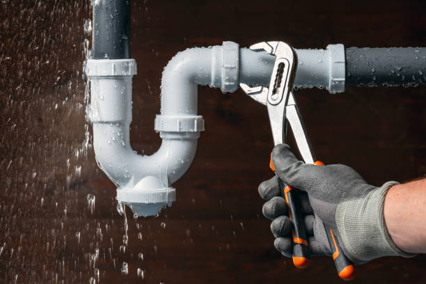 Professional Leak Detection technician working in Bynum, AL